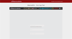 Desktop Screenshot of manroulette.com