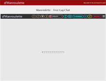 Tablet Screenshot of manroulette.com